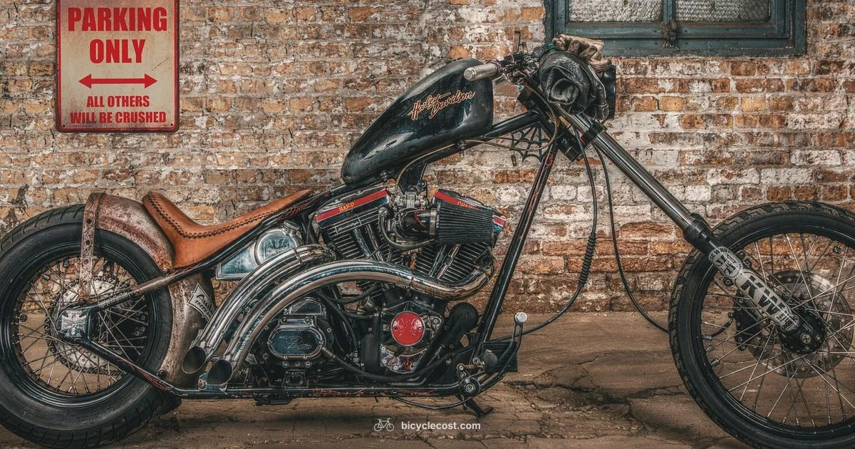 Harley Style Chopper - BicycleCost